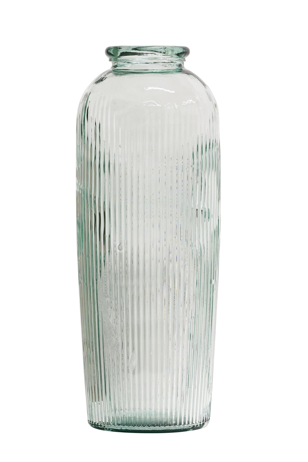 Odin Floor Vase 70cm clear glass