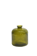 Quita Fluted Bottle 18cm Khaki Olive