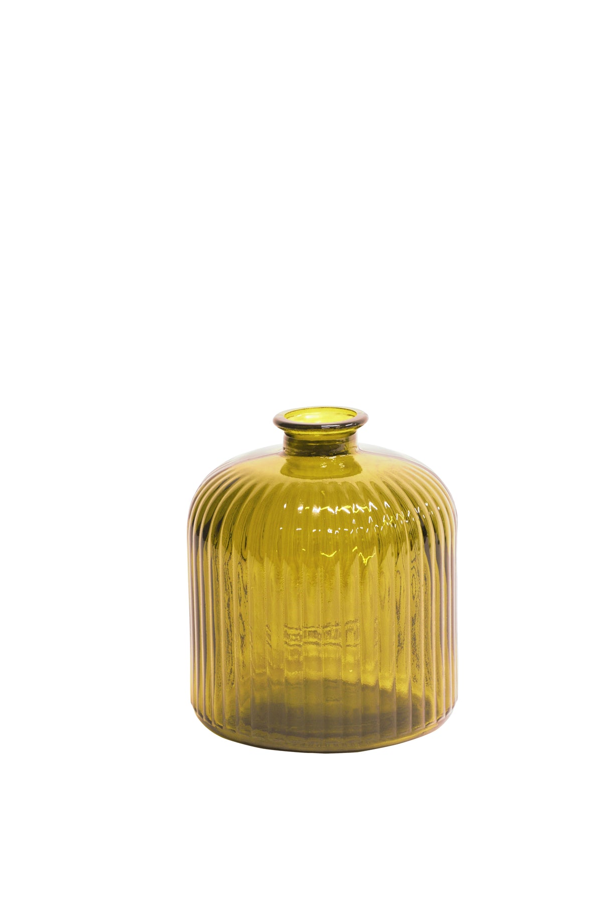 Quita Fluted Bottle 18cm Yellow Gold