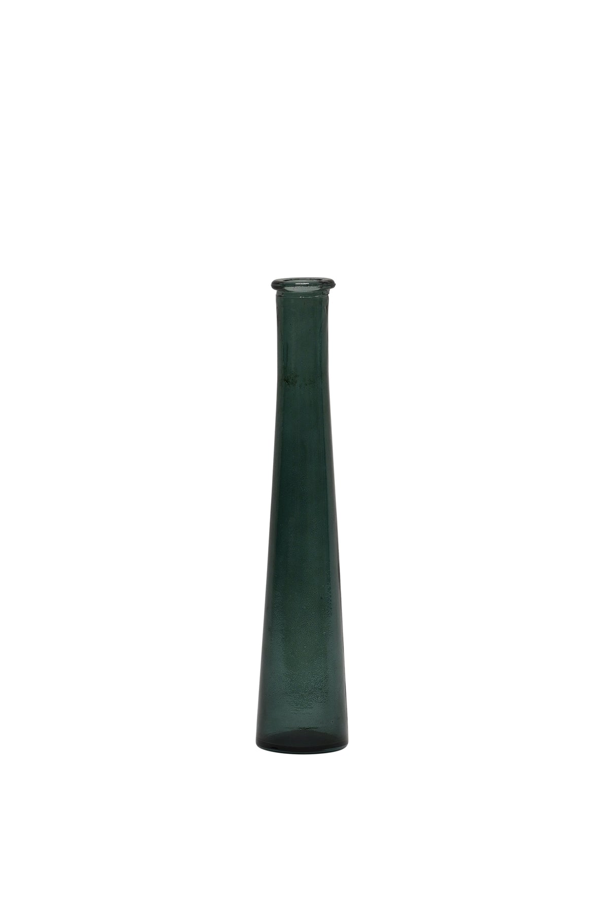 Paige Bottle 32cm Myrtal Green glass vase