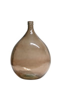 Alzira Bottle Large 56cm Sesame glass vase