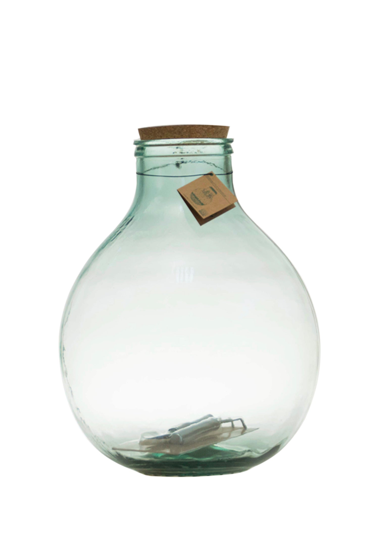 Fiore Bottle Clear glass styled
