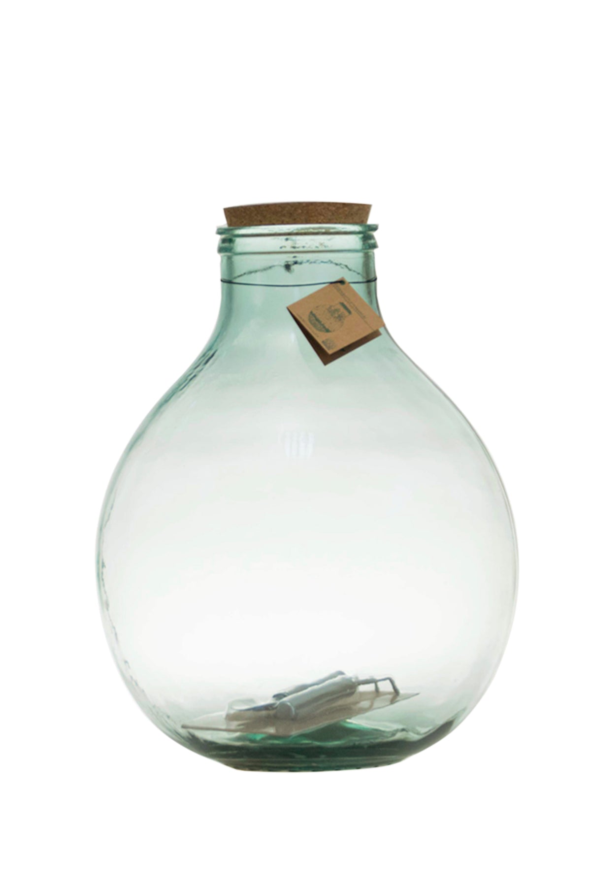 Fiore Bottle Clear glass styled