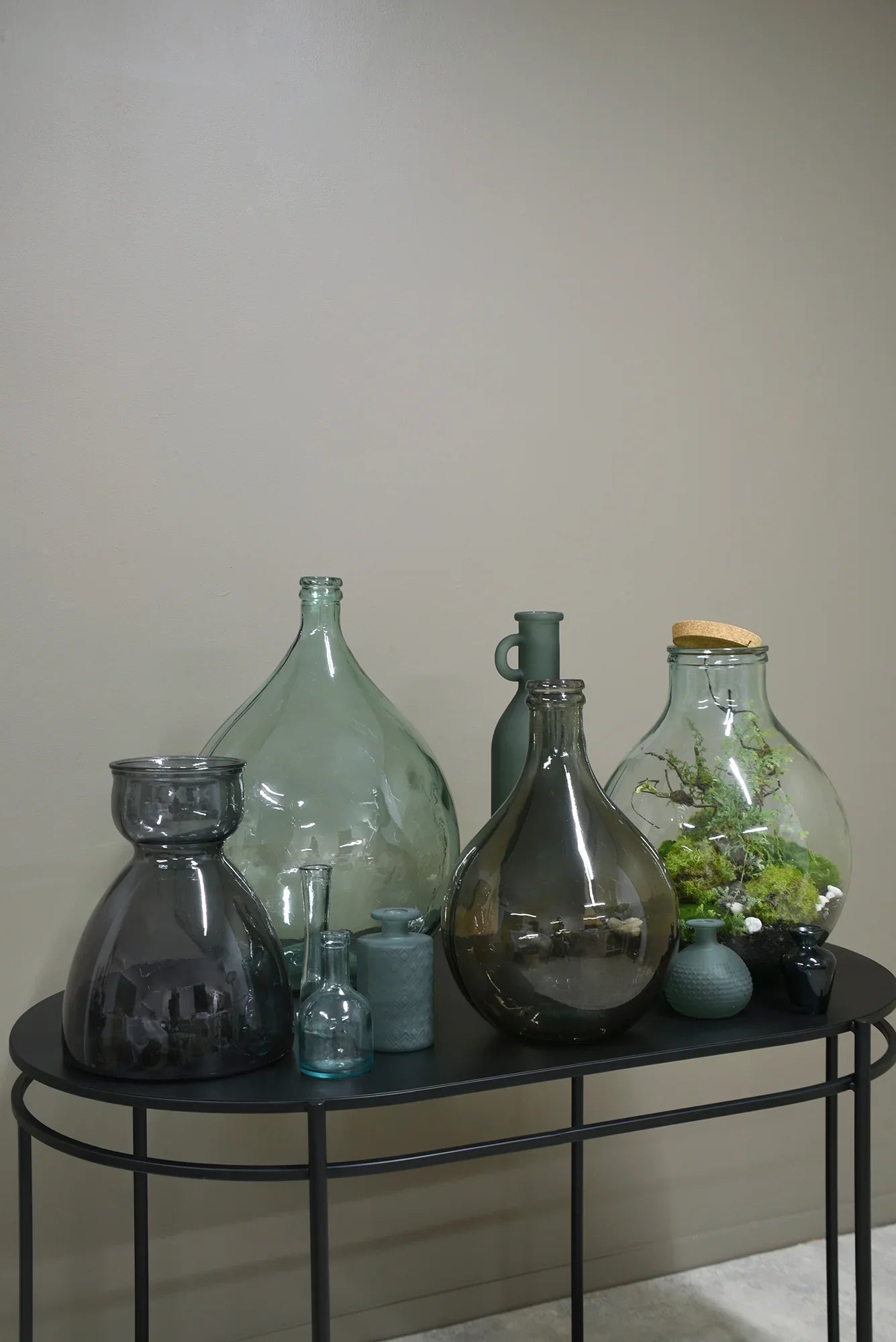 Fiore Bottle Vase – Clear