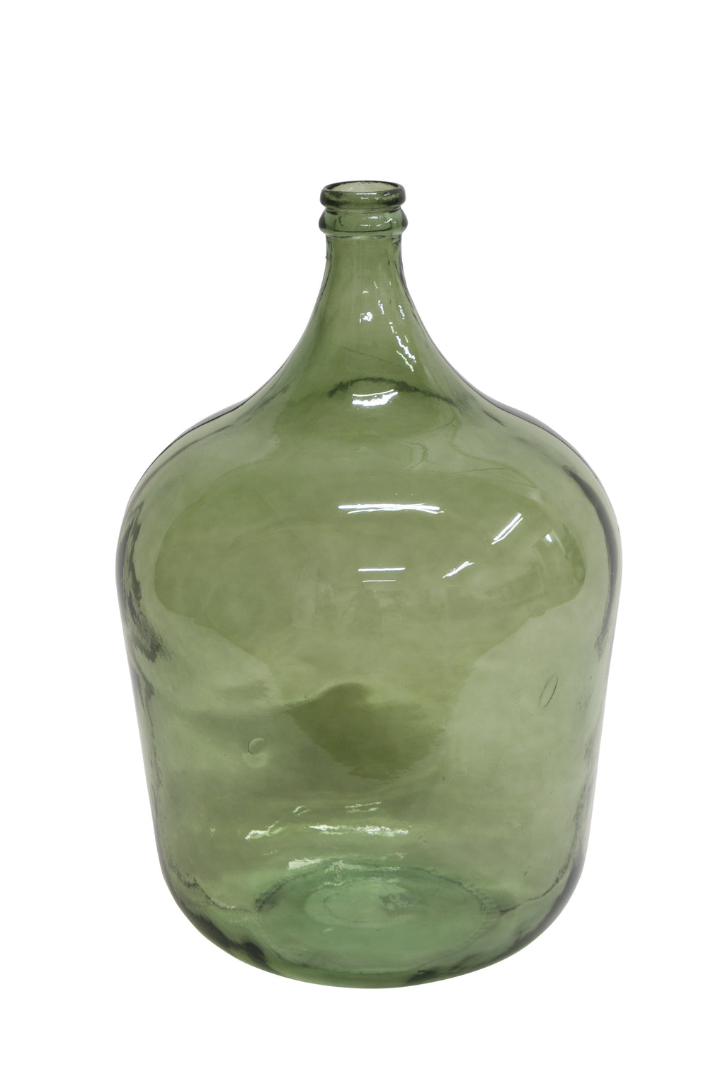 Alani Bottle 56cm Green tall glass vase