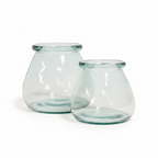 Hurricane Vase Large – Clear Set/2