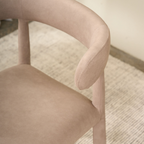 Lou Dining Chair - Buff Brown