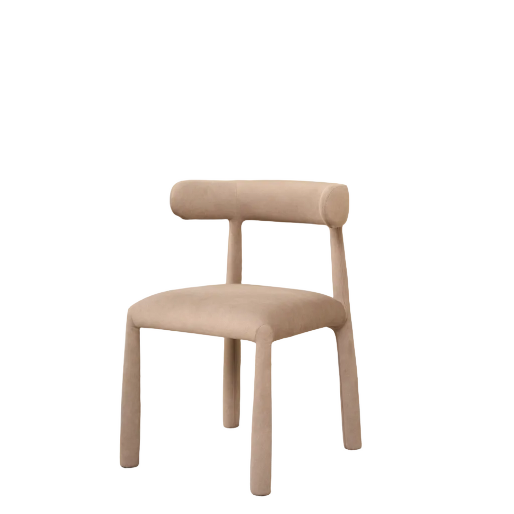 Lou Dining Chair - Buff Brown