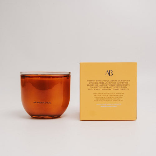 AB Core Candle 400g | Sunday Mimosa - Valencia Orange & Champagne