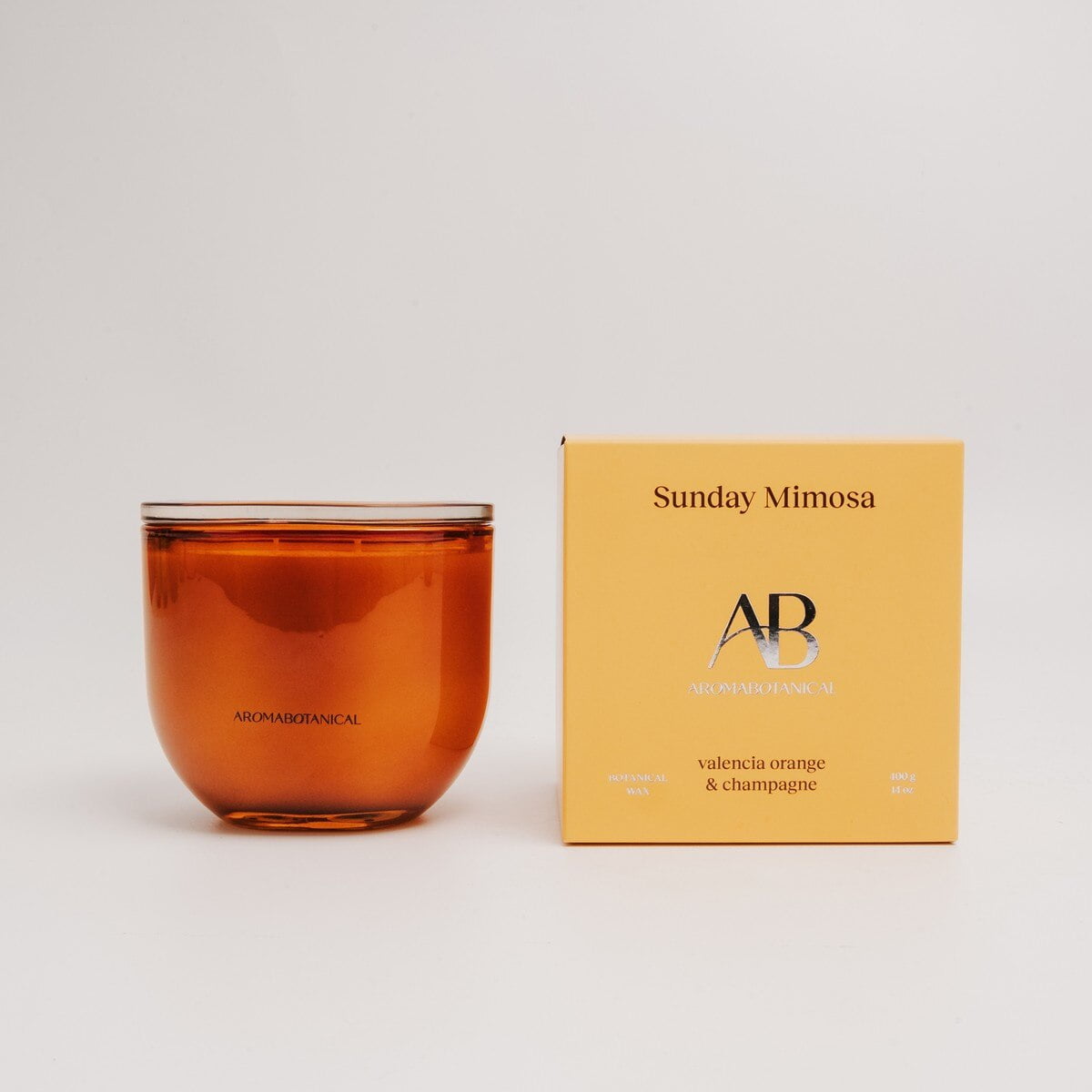 AB Core Candle 400g | Sunday Mimosa - Valencia Orange & Champagne
