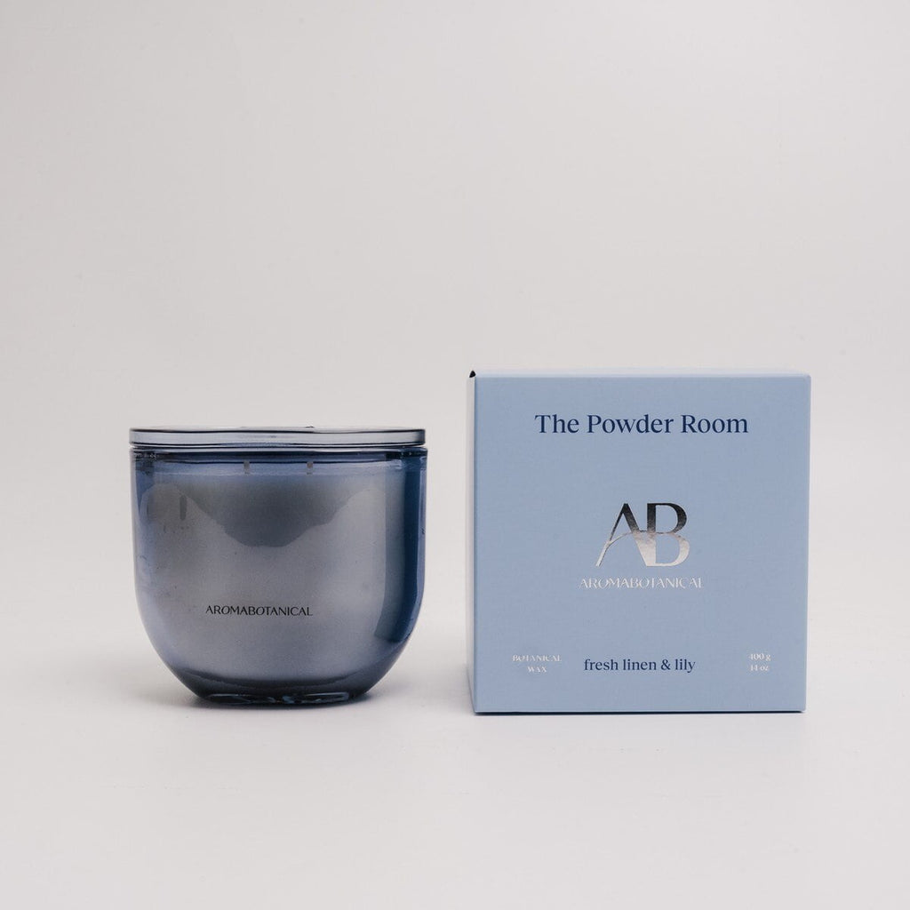 AB Core Candle 400g | The Powder Room - Fresh Linen & Lily