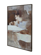 Abstract Hand Painted Framed Canvas Wall Art