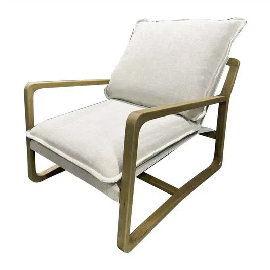 Acer Lounge Chair - Linen