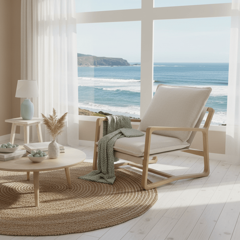 Acer Lounge Chair - Linen