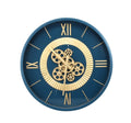 Agate Wall Clock - Royal Blue