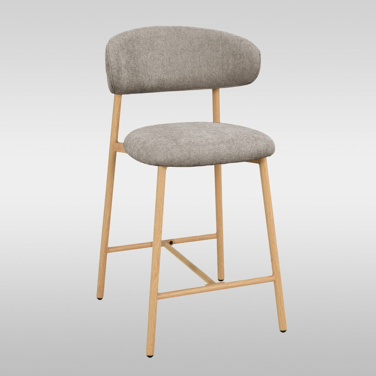 Alto Barstool - Ash Brown Set/2