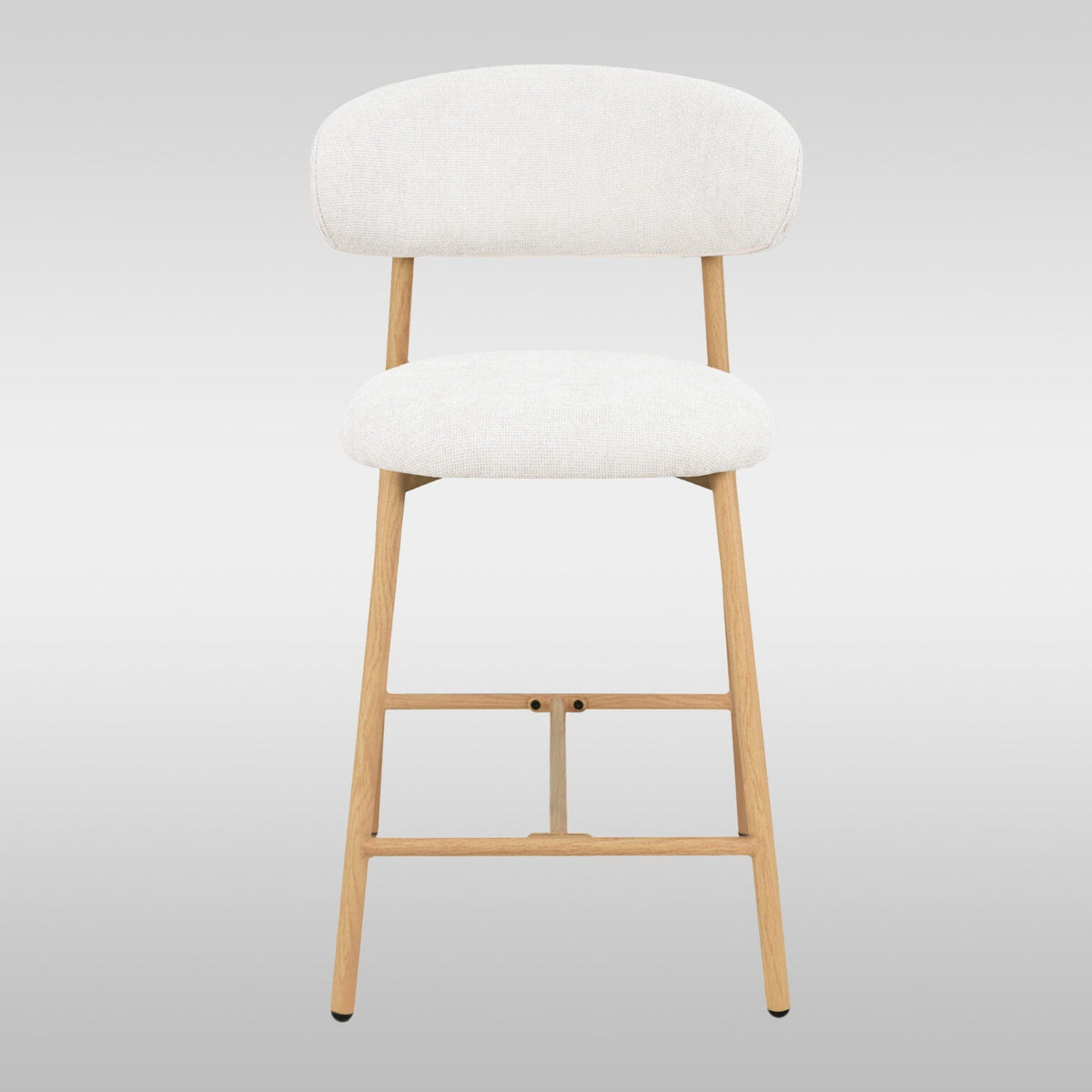 Alto Barstool – Cream & Natural (Set of 2)