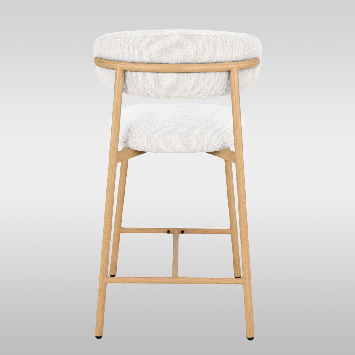 Alto Barstool – Cream & Natural (Set of 2)