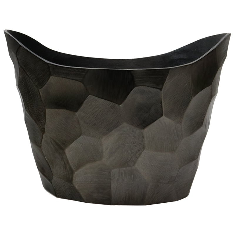 Aluminium Chisel Oval Champagne Bucket - Large