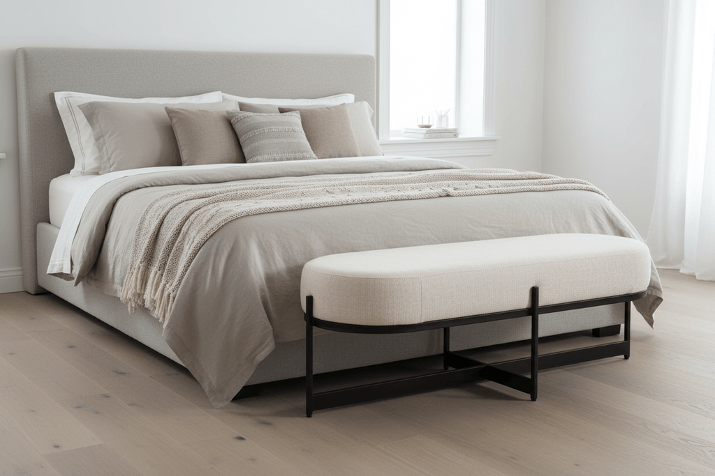 Amelia Upholstered Bench Seat - 1400mm
