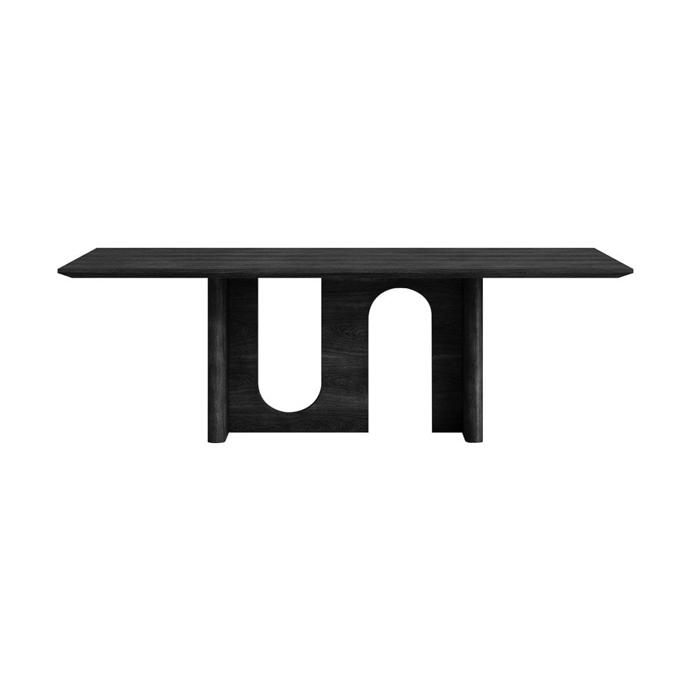 Anakin Dining Table - Black Oak 2200mm