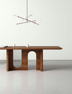Anakin Dining Table - Brown Oak 2200mm