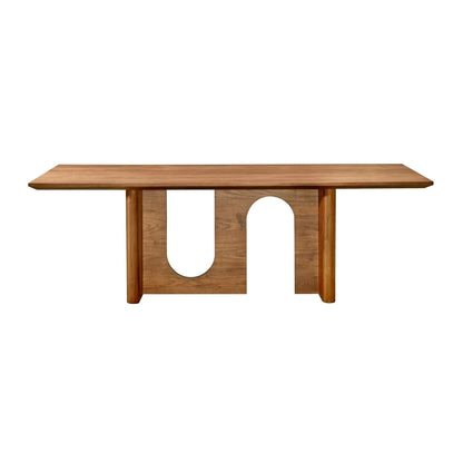 Anakin Dining Table - Brown Oak 2200mm