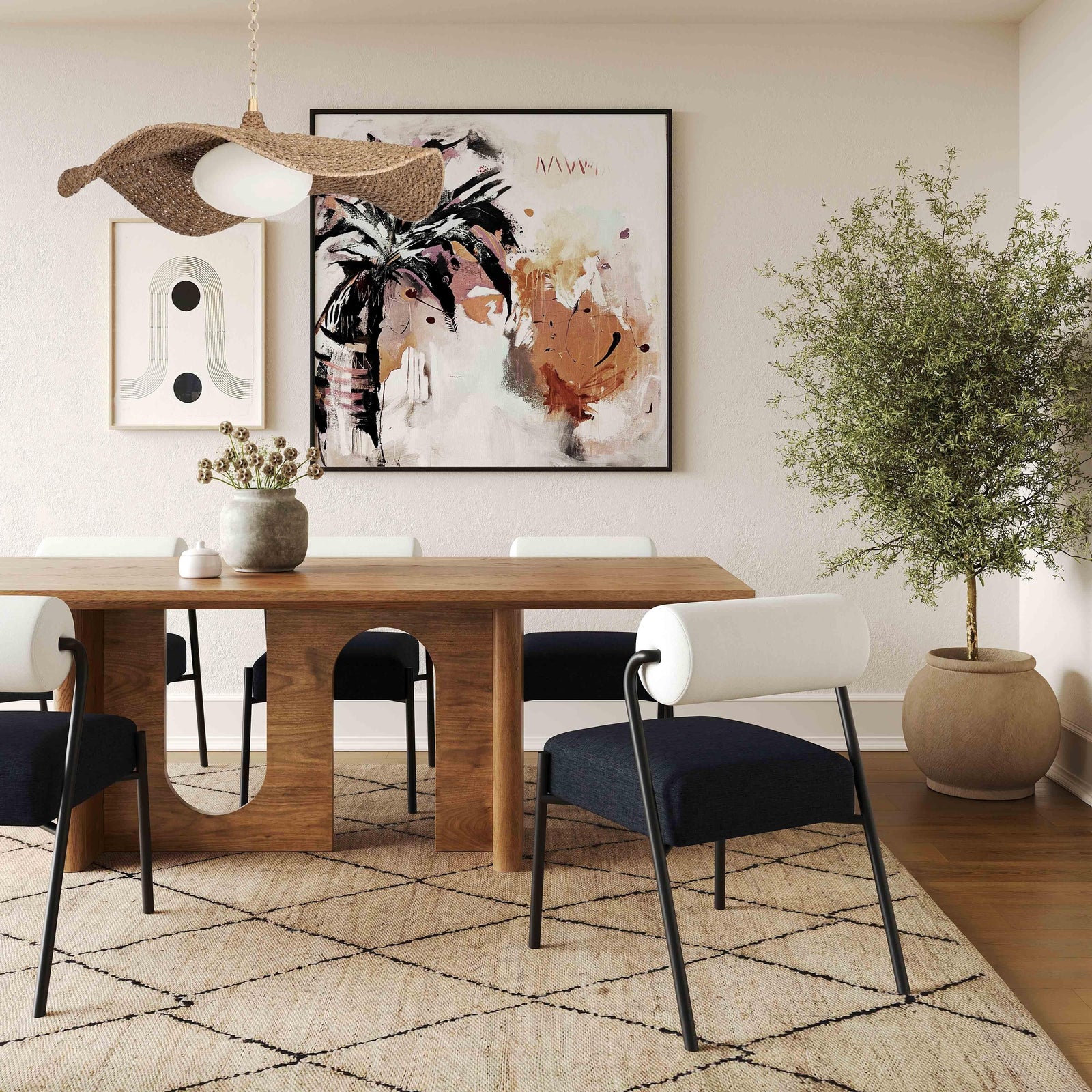 Anakin Dining Table - Natural Oak 2200mm