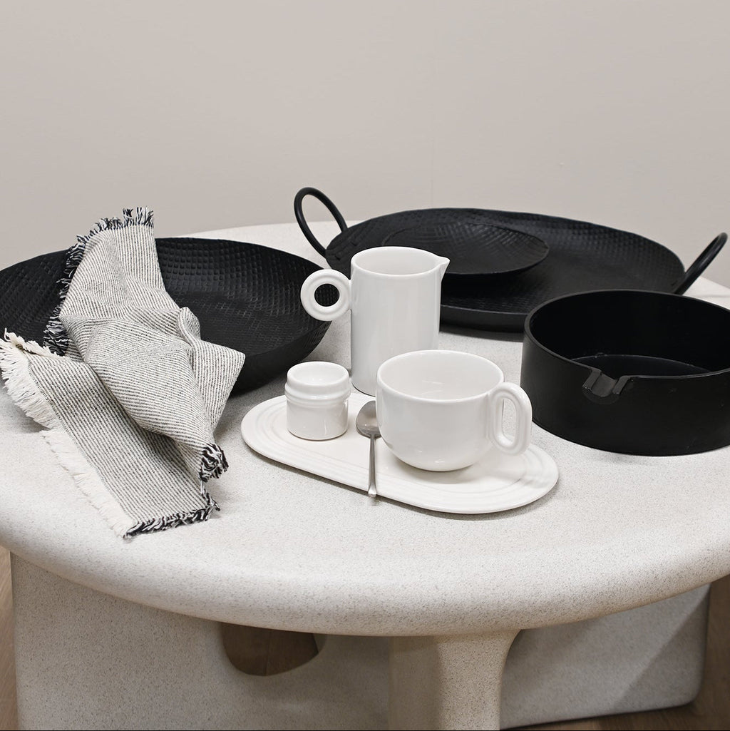 ANKARA Dolma Tray Small - Black at Online8 Furniture Auckland NZ