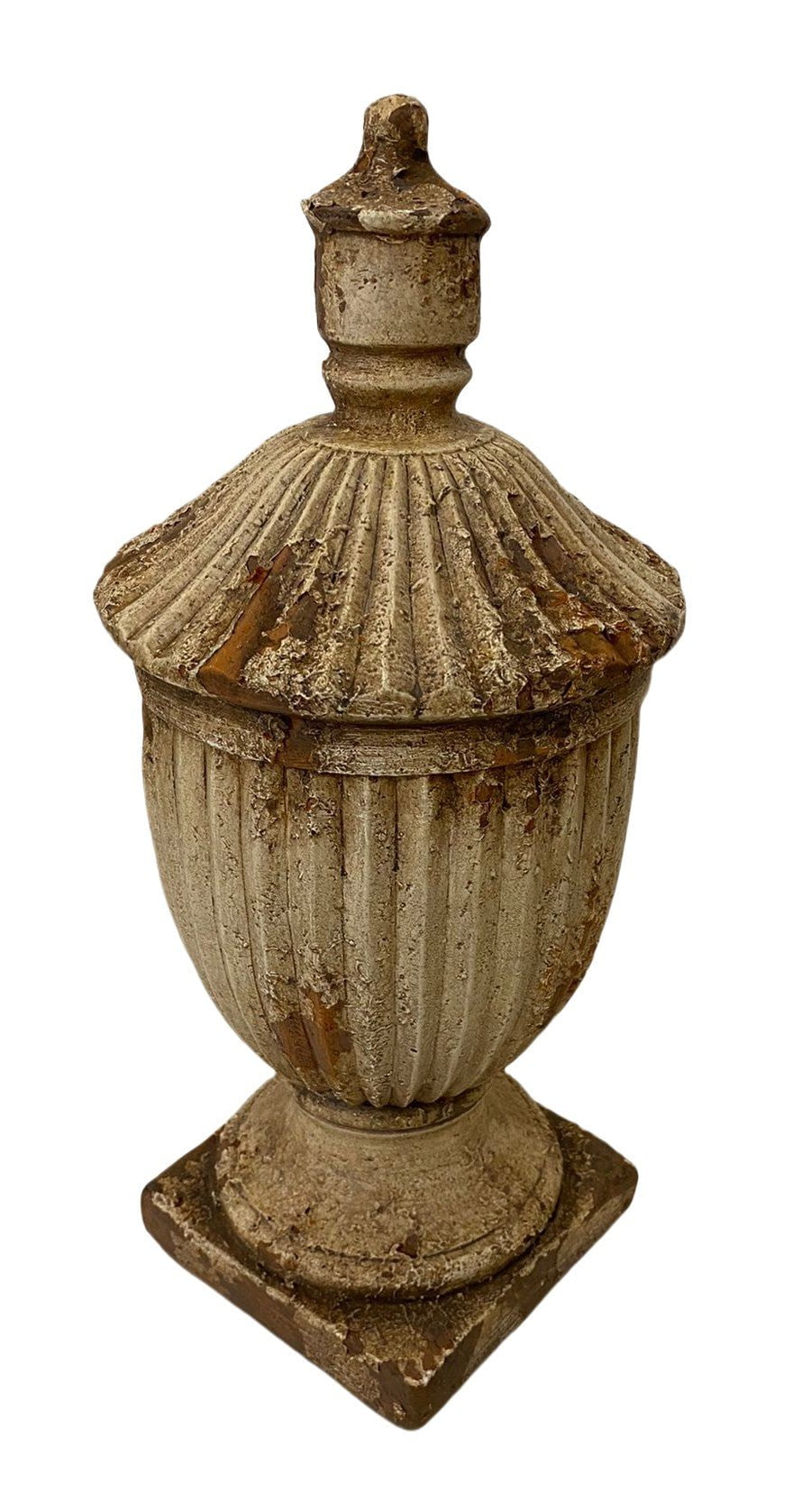 Antique Urn with Lid - indoor/outdoor
