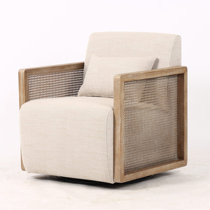Archer Rattan Swivel Armchair at online8 furniture store Auckland