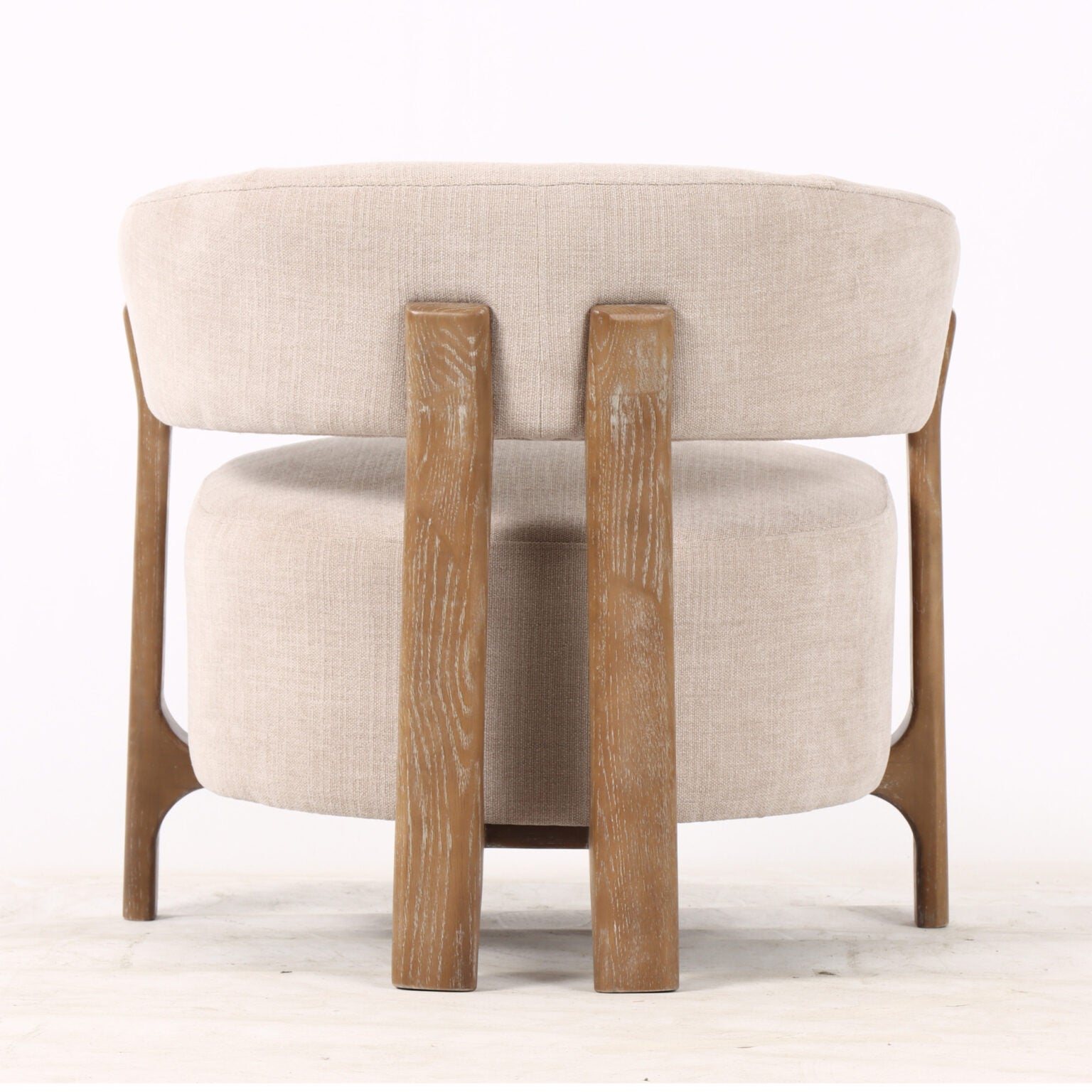 Arcus Lounge Chair - Luxe Linen at online8 furniture store Auckland