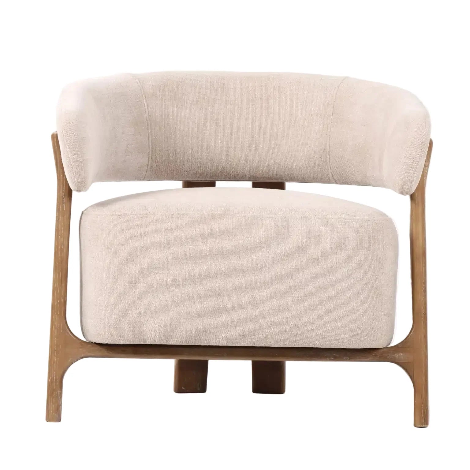 Arcus Lounge Chair - Luxe Linen at online8 furniture store Auckland