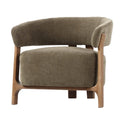 Arcus Lounge Chair - Luxe Olive at online8 furniture store Auckland