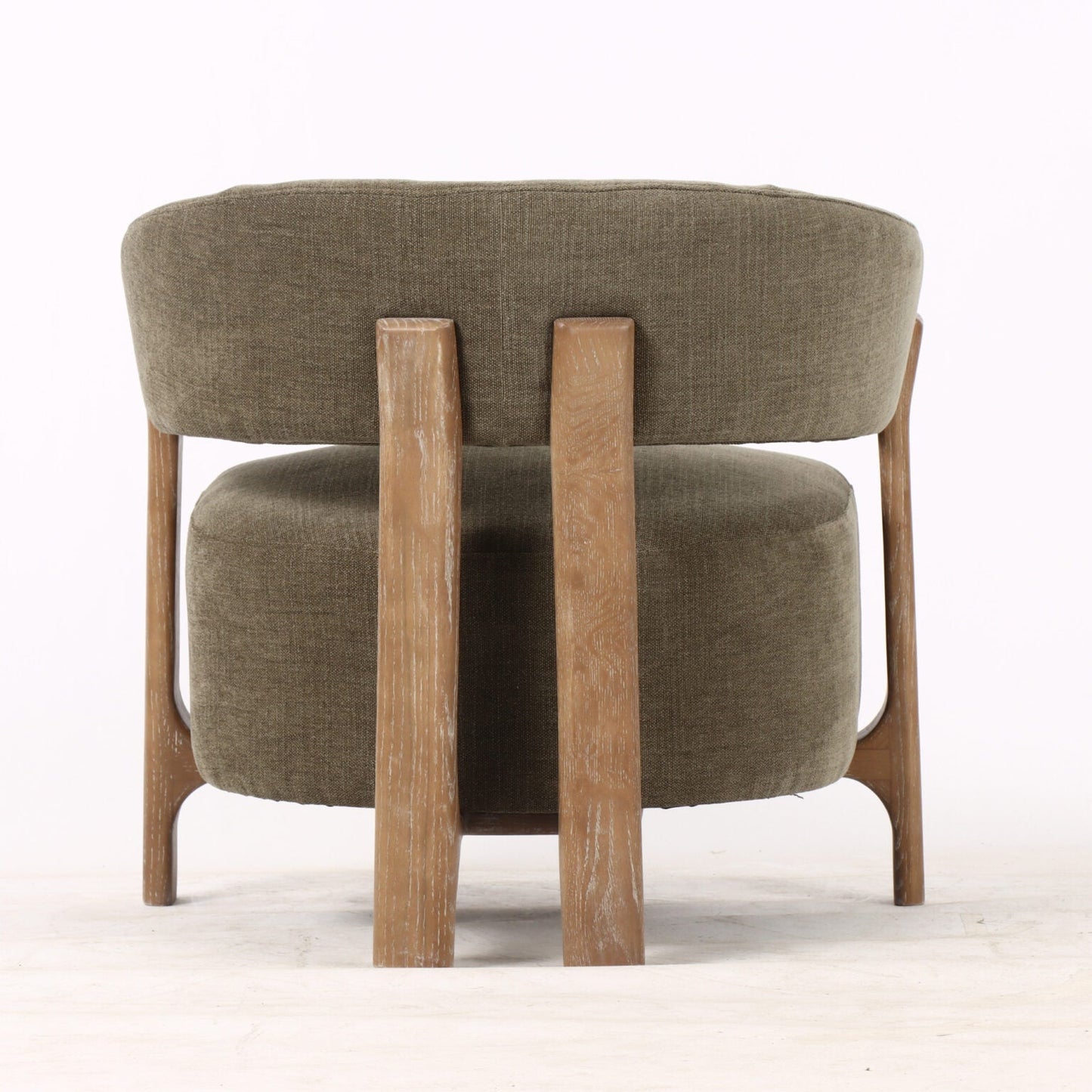 Arcus Lounge Chair - Luxe Olive at online8 furniture store Auckland