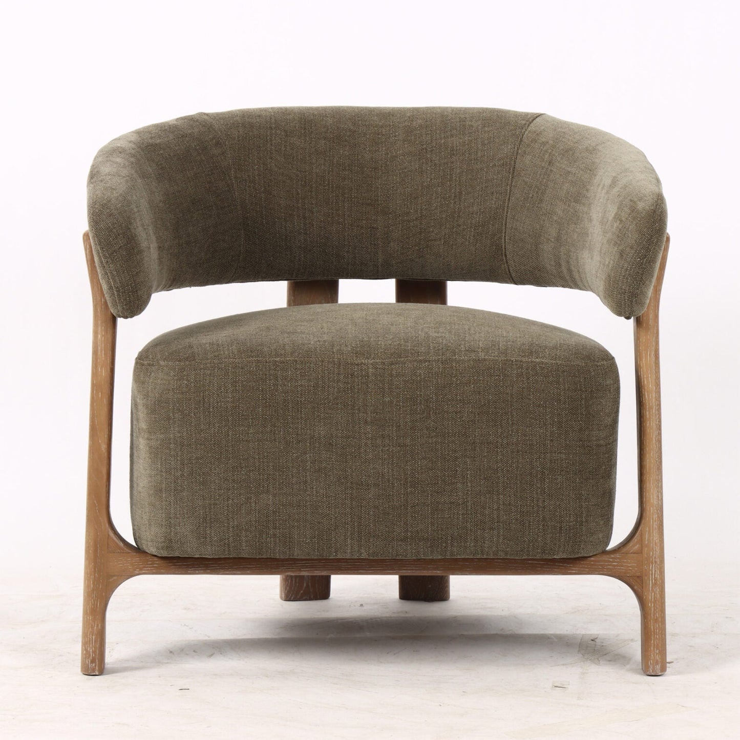 Arcus Lounge Chair - Luxe Olive at online8 furniture store Auckland