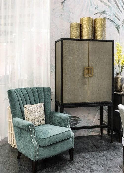 Arlington Wingback Armchair - Teal