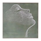 Art Canvas Face 80x80cm