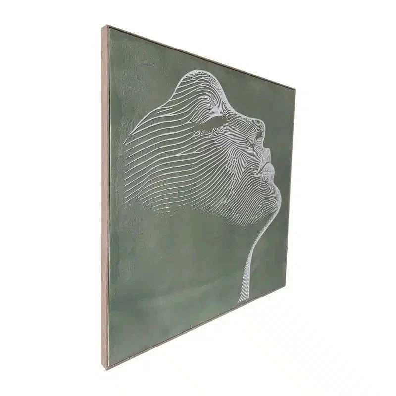 Art Canvas Face 80x80cm