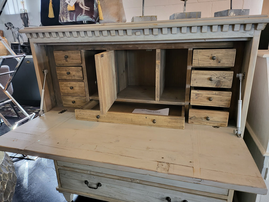 Artesia Penman Secretary Desk - Belgium White