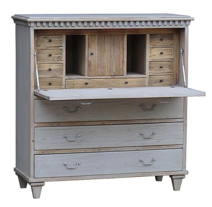 Artesia Penman Secretary Desk - Belgium White