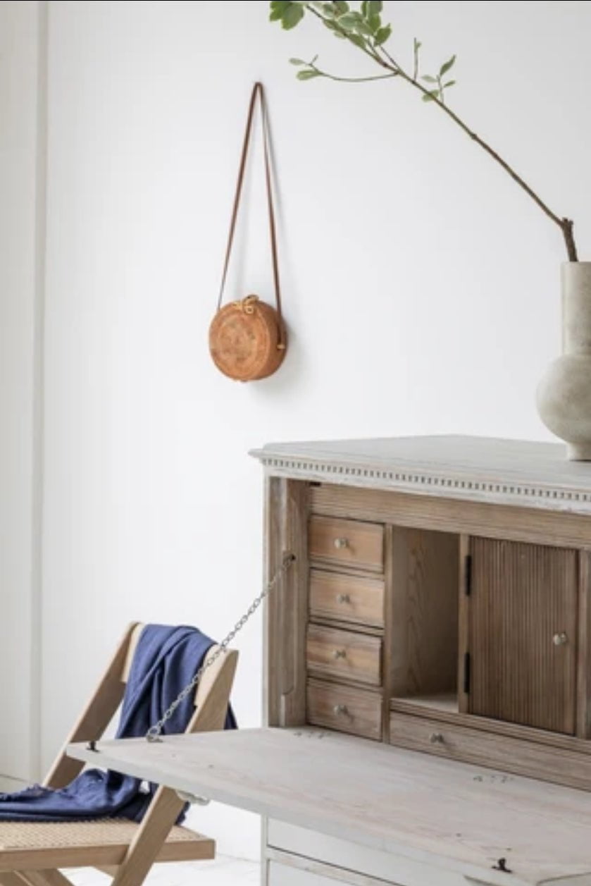 Artesia Penman Secretary Desk - Belgium White
