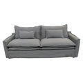 Atlanta 3 Seat Slipcover Sofa - Grey