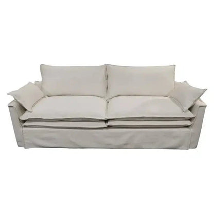 Atlanta 3 Seat Slipcover Sofa - Natural