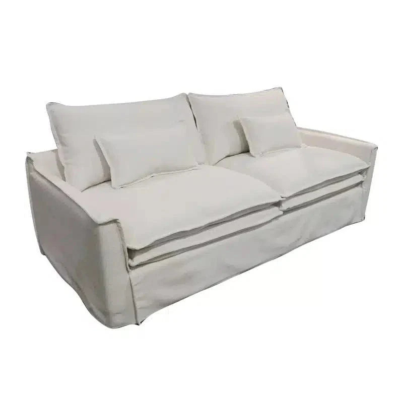 Atlanta 3 Seat Slipcover Sofa - Natural