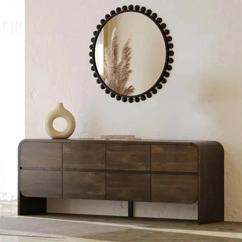 Aurora Sideboard 8 Drawer - Premium Brown