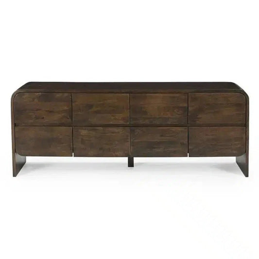 Aurora Sideboard 8 Drawer - Premium Brown