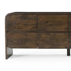 Aurora Sideboard 8 Drawer - Premium Brown