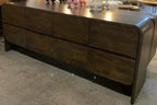 Aurora Sideboard 8 Drawer - Premium Brown