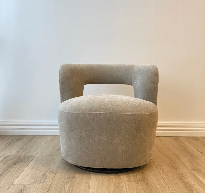 Bayberry Swivel Chair - Clay